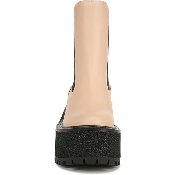 Circus NY by Sam Edelman Susan Size 7 Blonde SE Lug Sole Chelsea Platform Boot - Picture 5 of 15